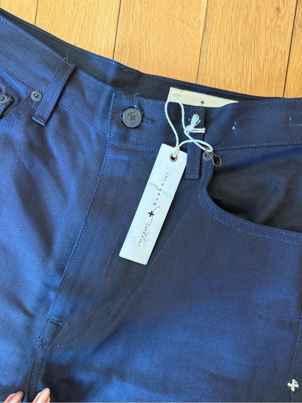 imogene + willie Catherine Slim Dark Indigo Jeans - Picture 6 of 8